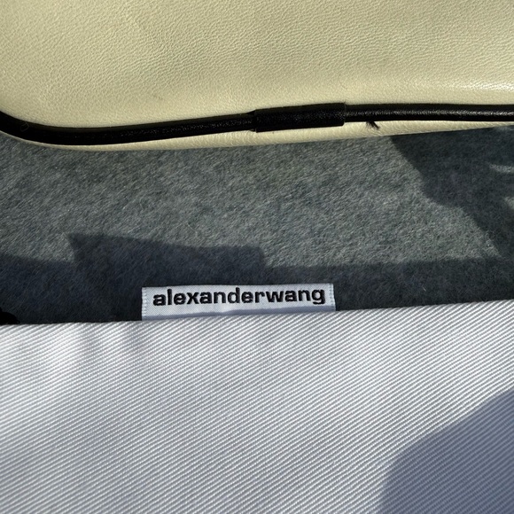 Alexander Wang White Lambskin Leather Attica Fanny Pack Belt Bag - Picture 6 of 15